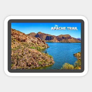 Apache Trail Scenic Drive View Sticker